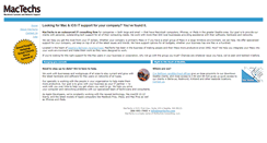 Desktop Screenshot of mactechs.com